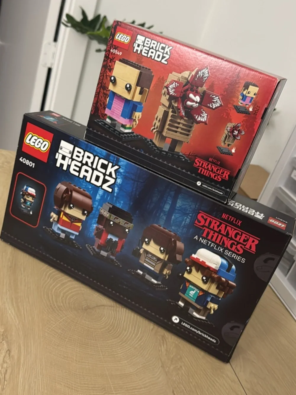 Lego BrickHeadz Stranger Things Bundle- Lego 40549/40801